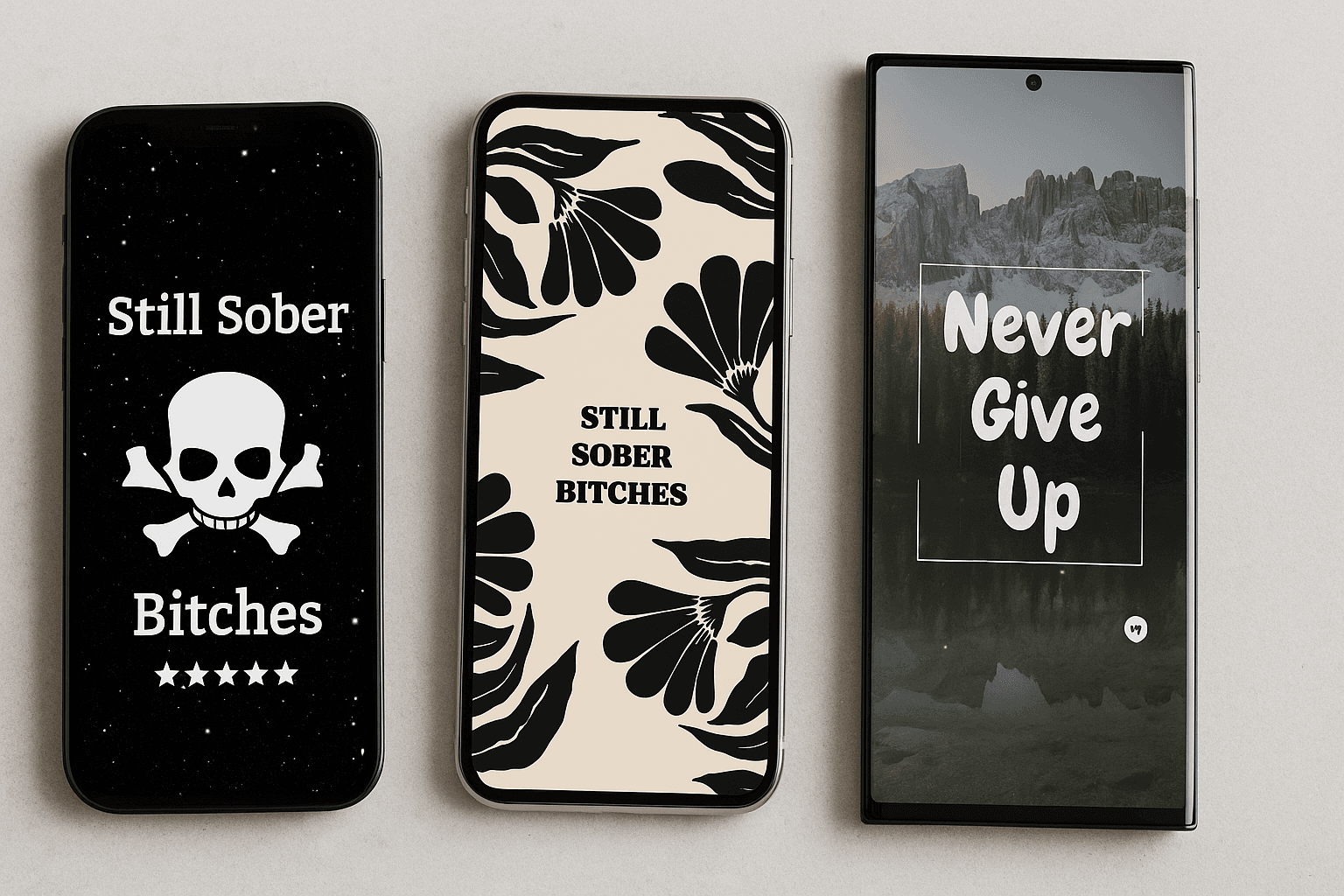 23 Today Days Sober Phone Backgrounds